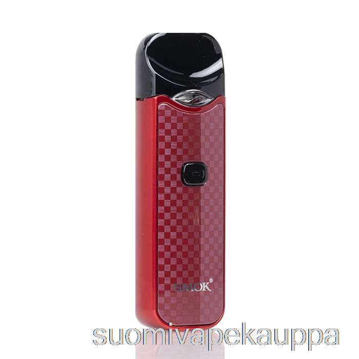 Vape Box Smok Nord 15w Pod Kit Punainen Hiilikuitu